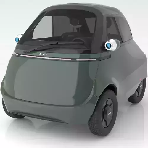 Microlino electric scooter car Khaki