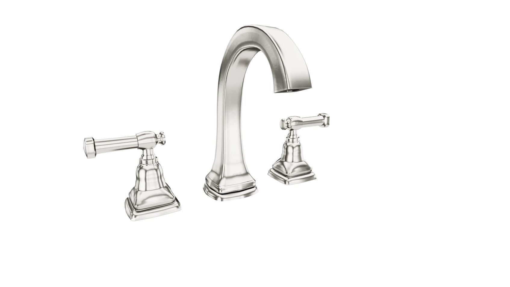 bathroom sink faucet  3D model_1