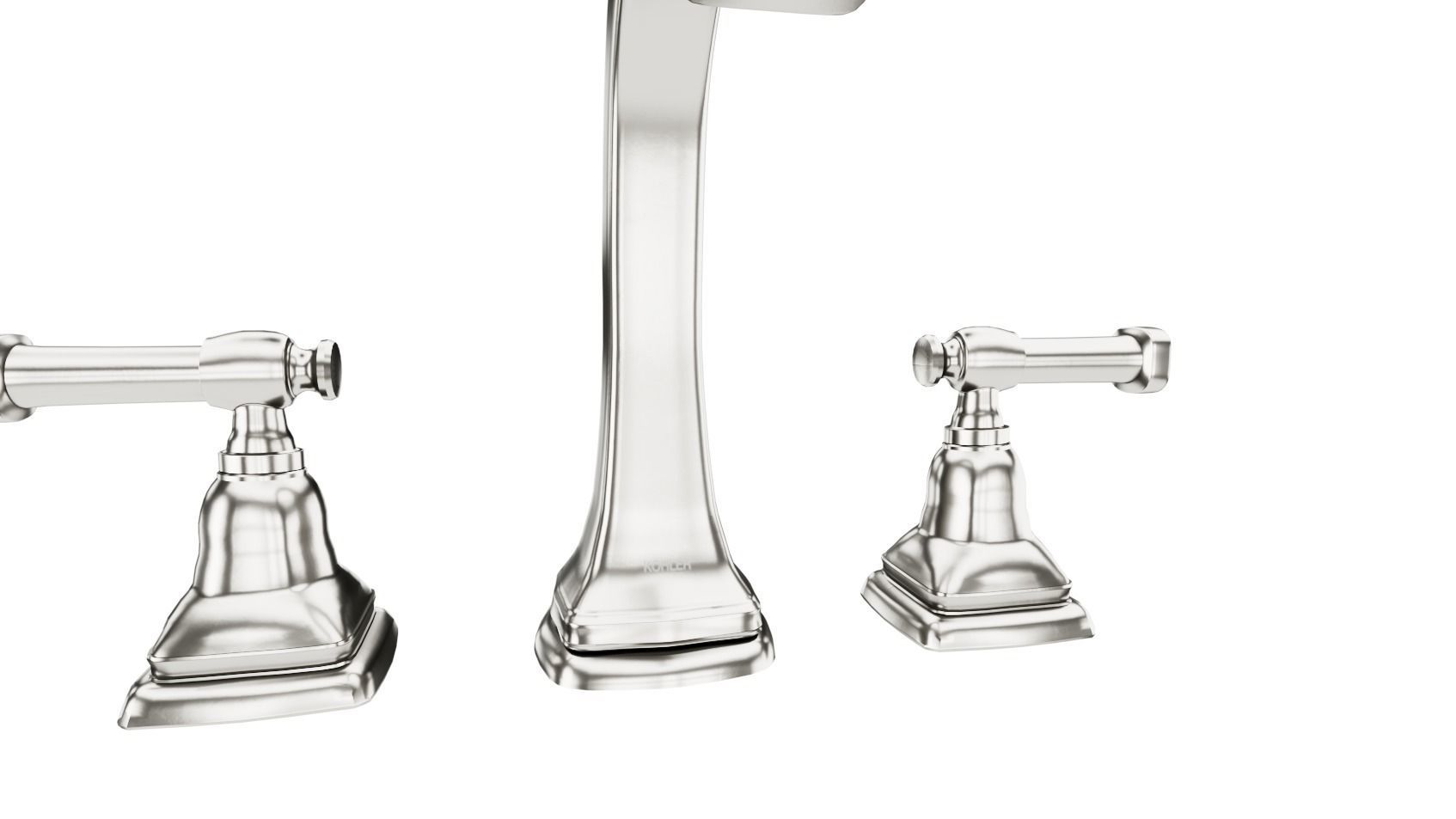 bathroom sink faucet  3D model_5