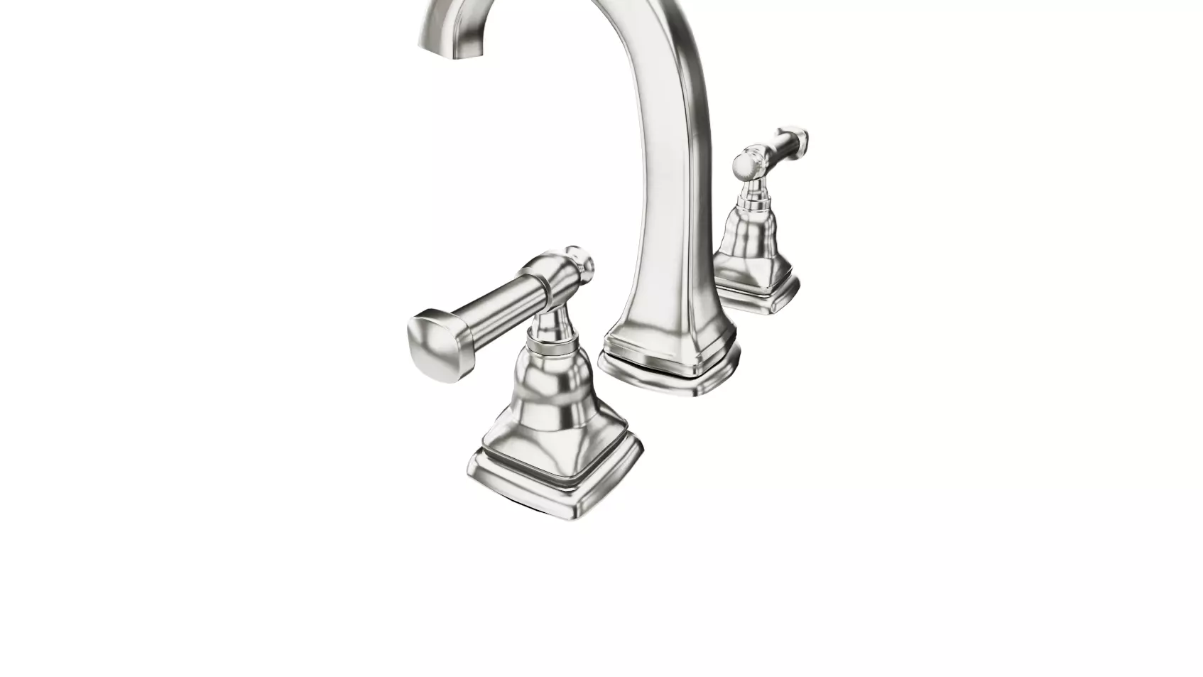 bathroom sink faucet  3D model_0