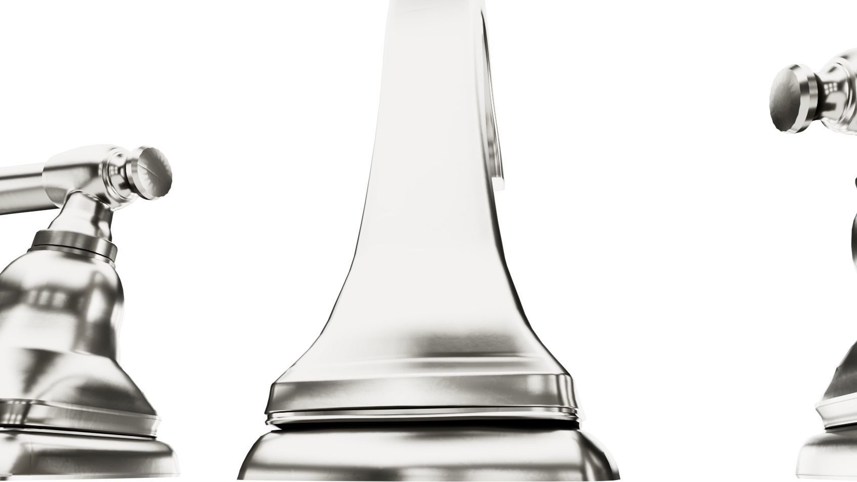 bathroom sink faucet  3D model_3