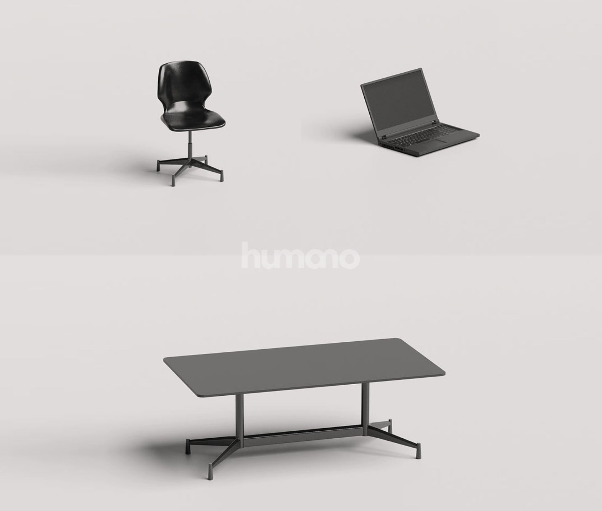 Humano Mega Bundle 03 STARTER - 90 POSED MODELS 3D Model Collection_28
