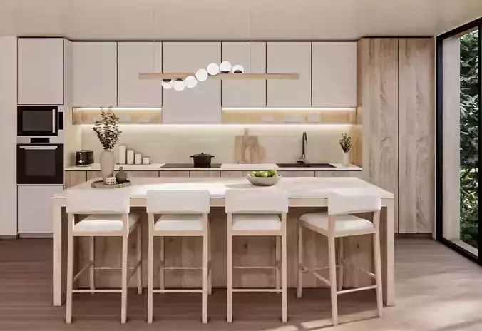 Modern kitchen 