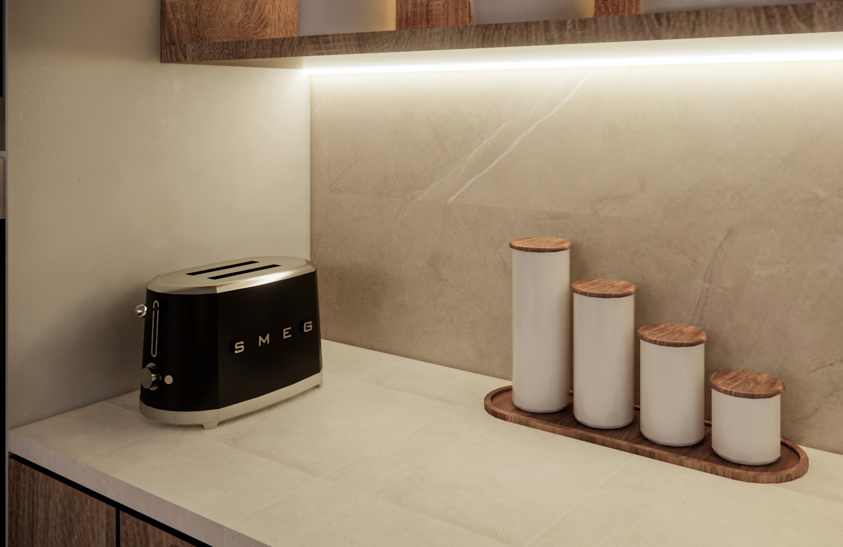 Modern kitchen 3D model_7