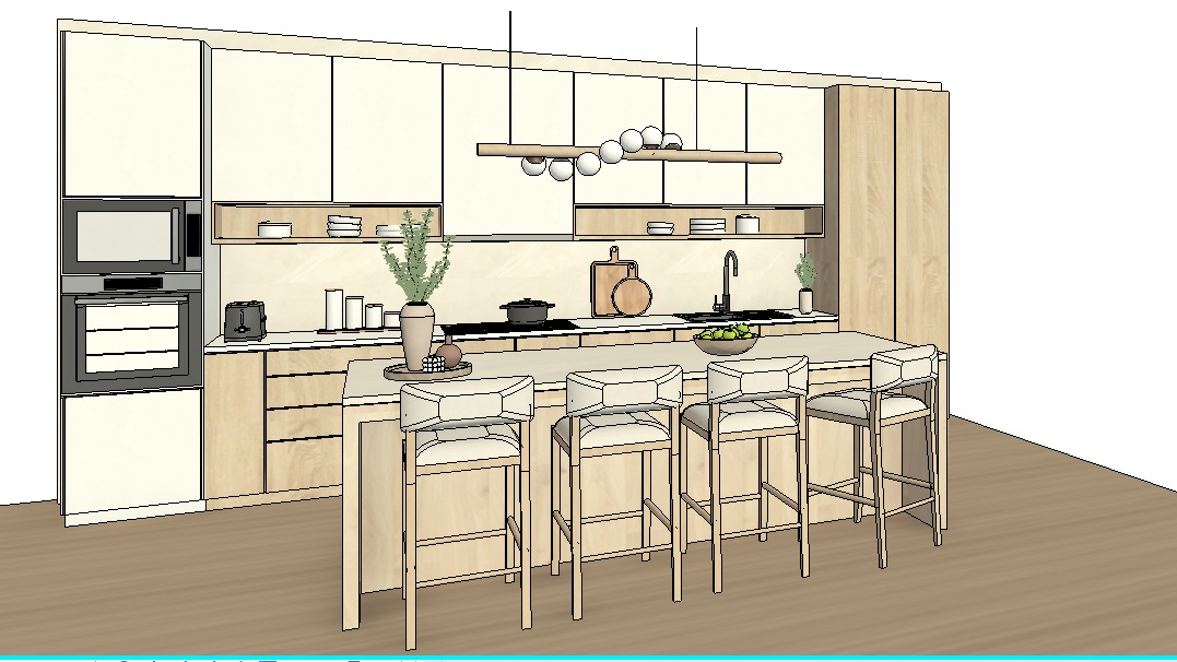Modern kitchen 3D model_11