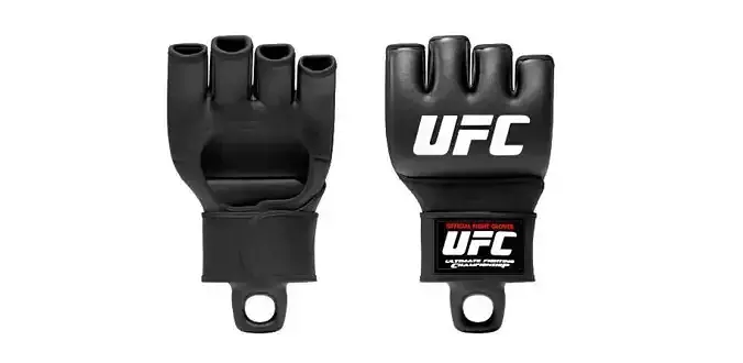 UFC Gloves With Logo Keychain 3D print model