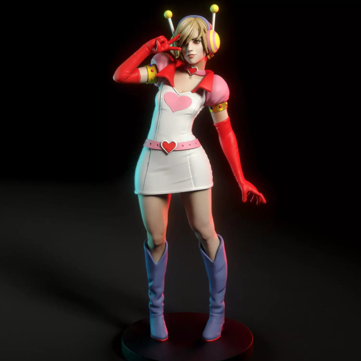 Heather Mason Princess Heart 3D print model_0