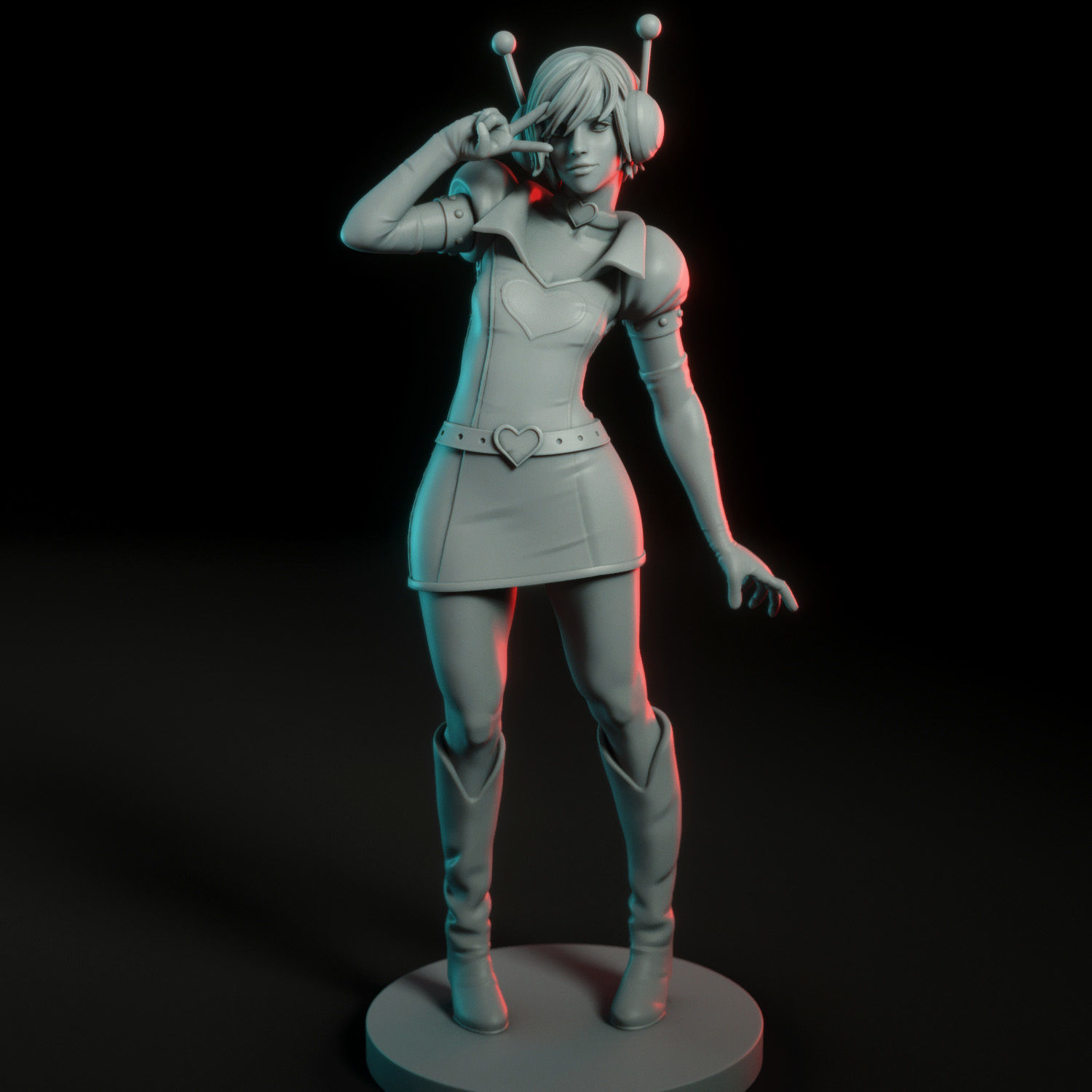 Heather Mason Princess Heart 3D print model_6