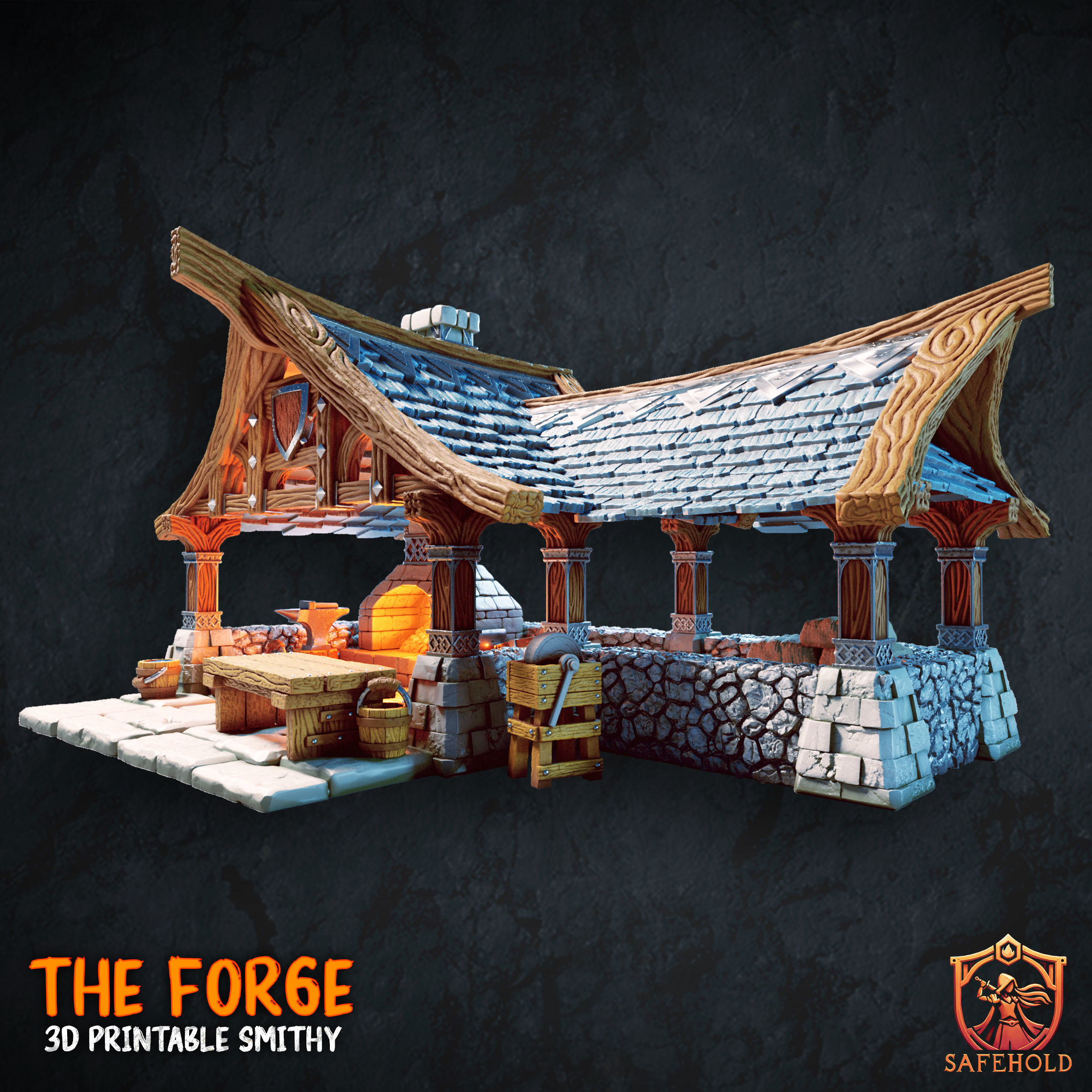 The Forge - Full Set 3D print model_4