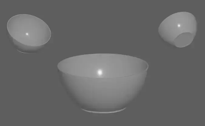 Bowl model 3D model