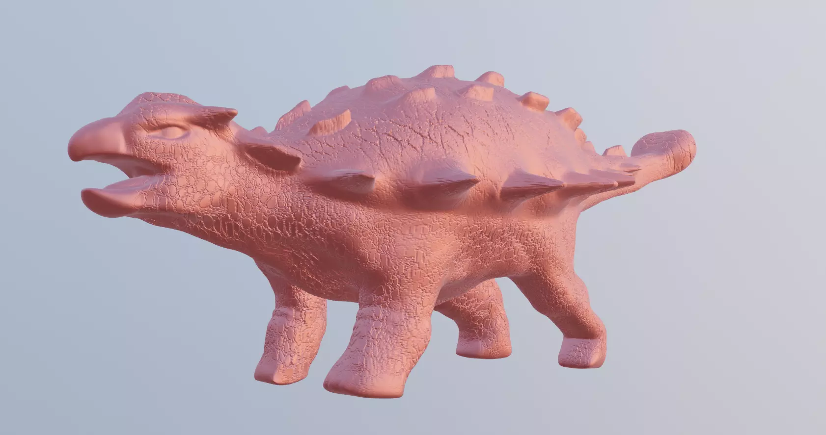Ankylosaurus 3D print model