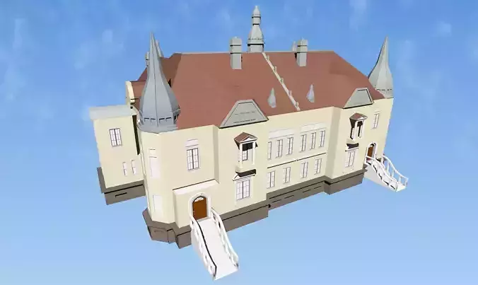 Historic mansion model