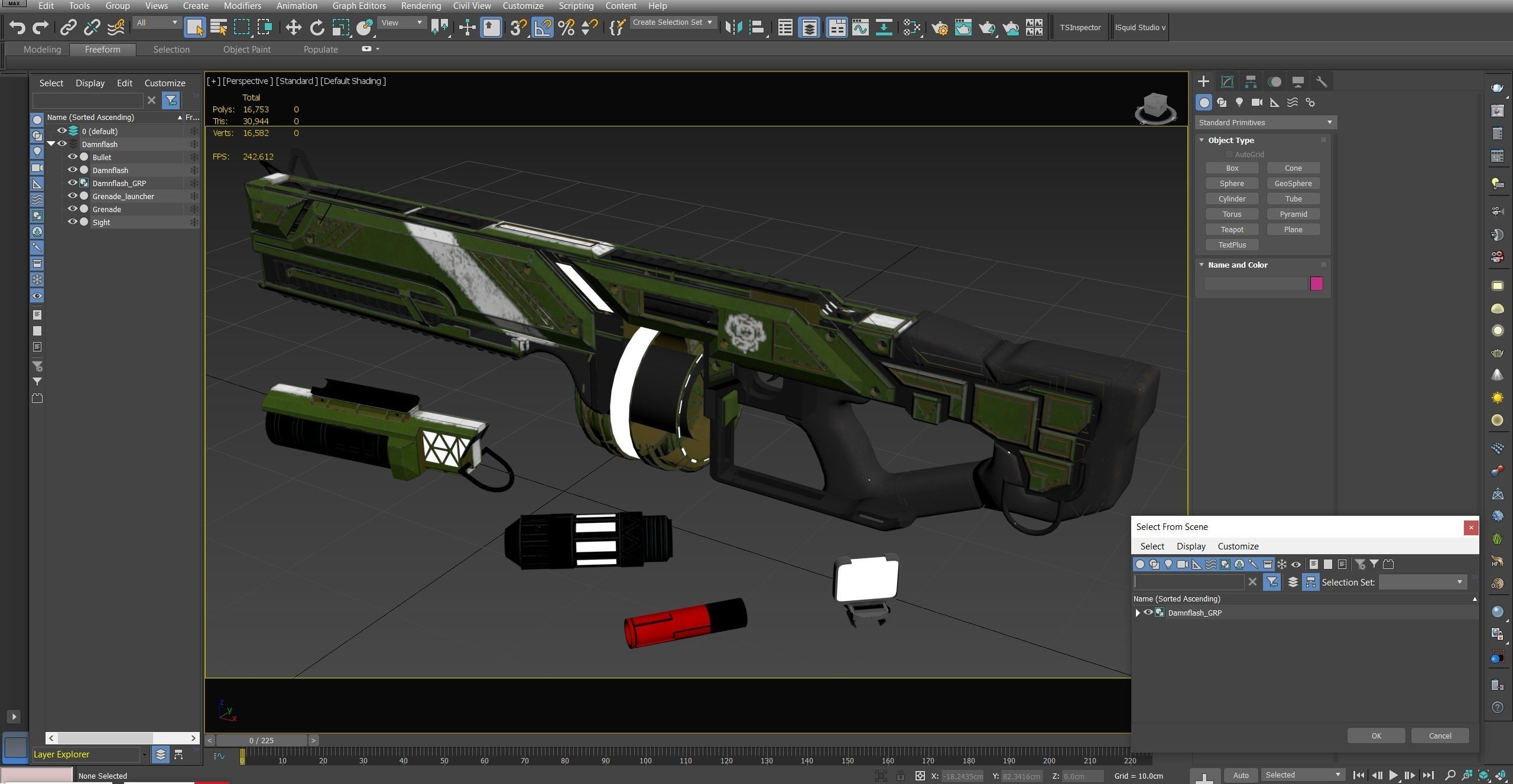 Damnflash Low-poly 3D model_14