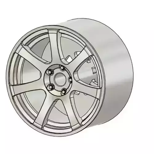 COSMIS MR7 RIMS FOR DIECAST 64 SCALE 