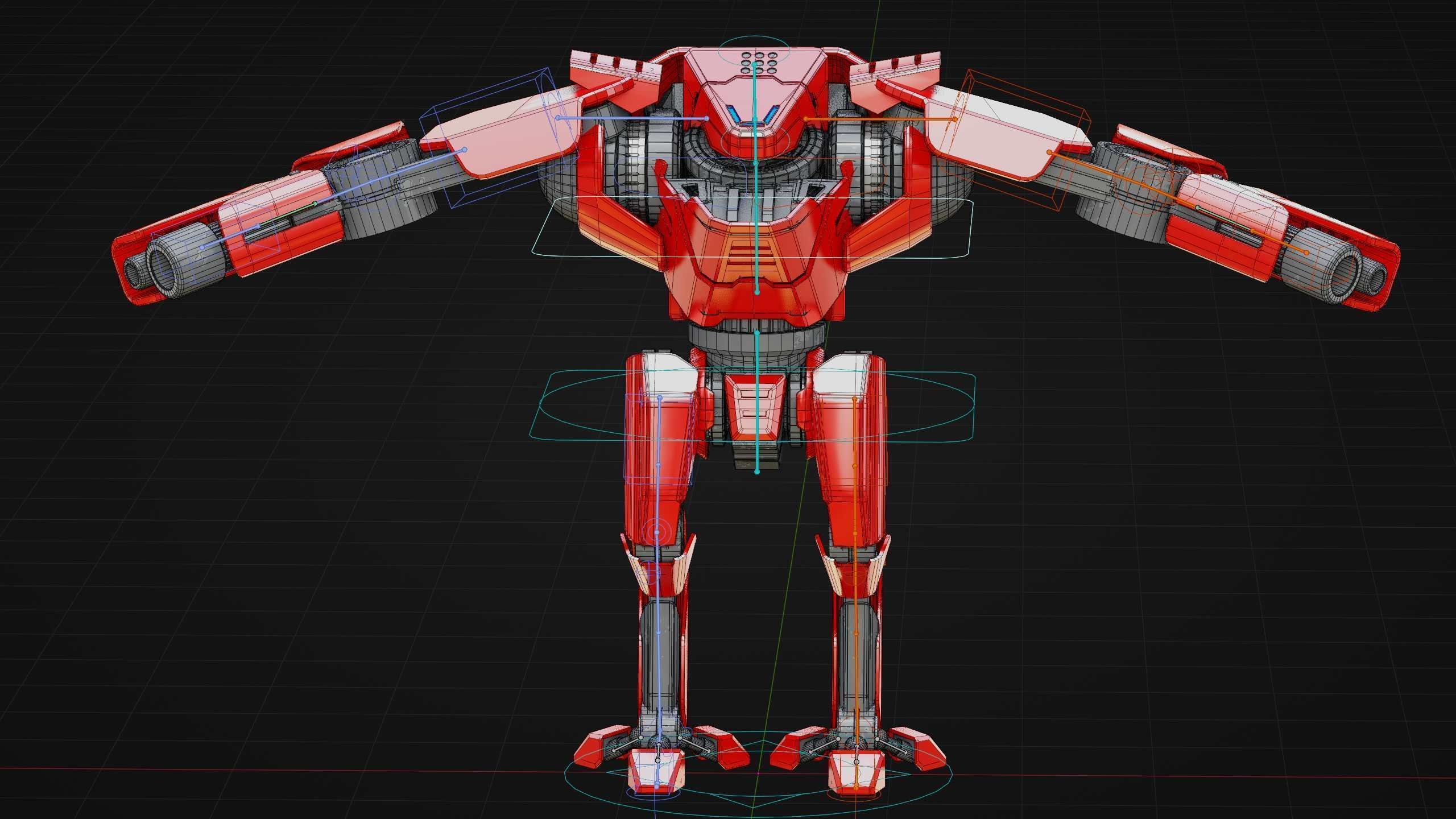 BATTLE DROID  STORM Rigged for Unreal Engine - Unity - MIXAMO 3D model_39