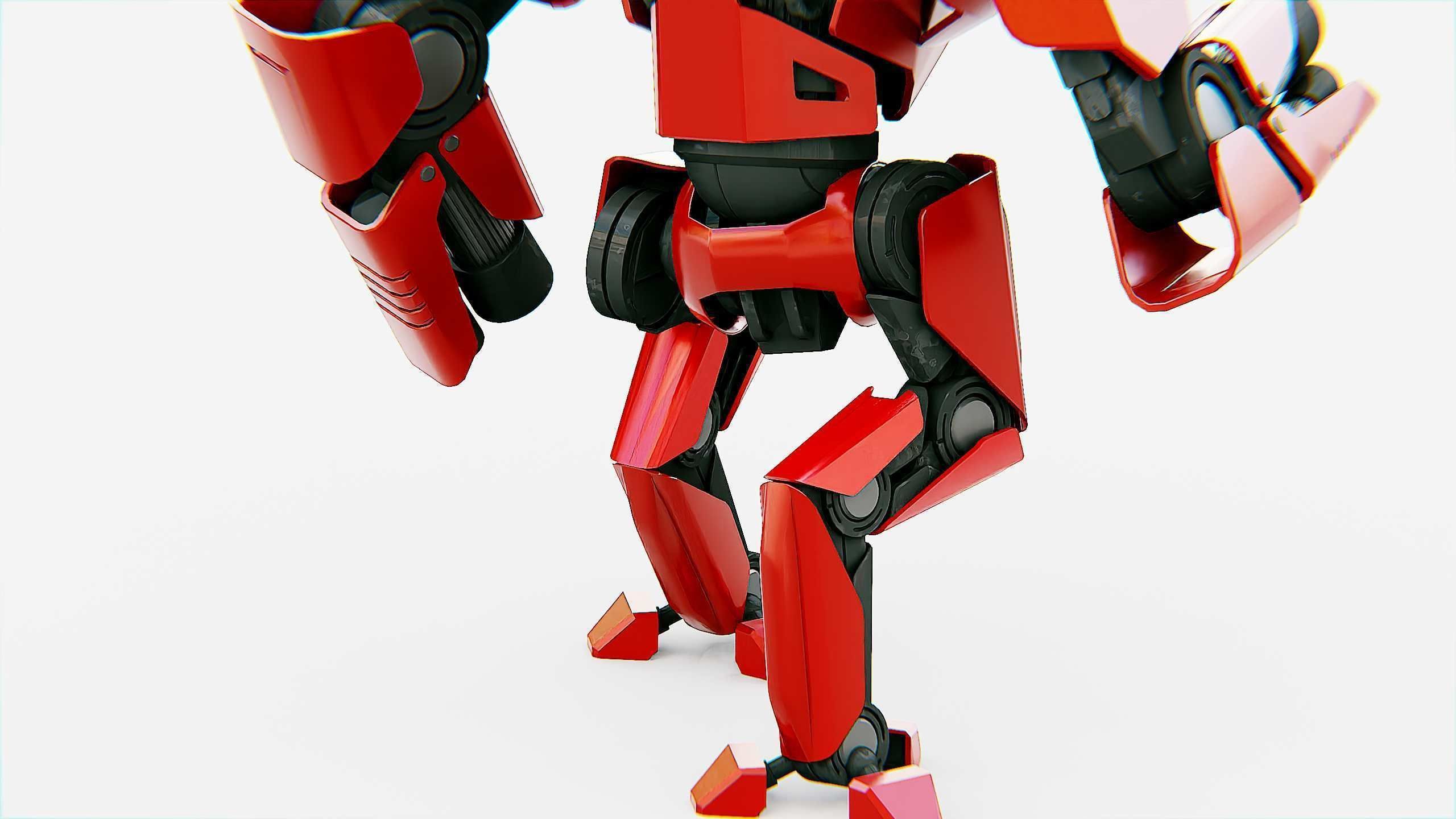 BATTLE DROID  STORM Rigged for Unreal Engine - Unity - MIXAMO 3D model_21