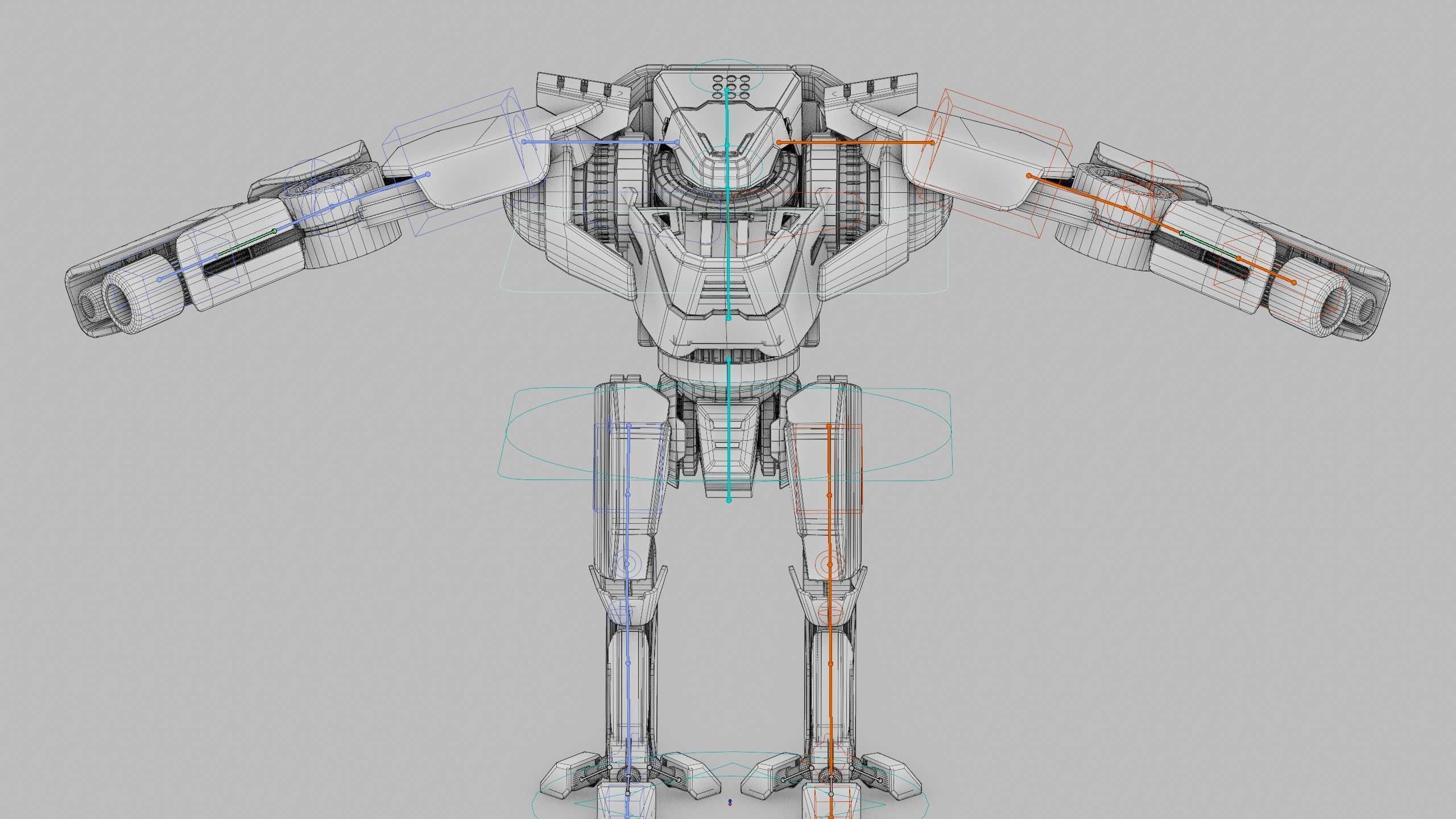 BATTLE DROID  STORM Rigged for Unreal Engine - Unity - MIXAMO 3D model_42