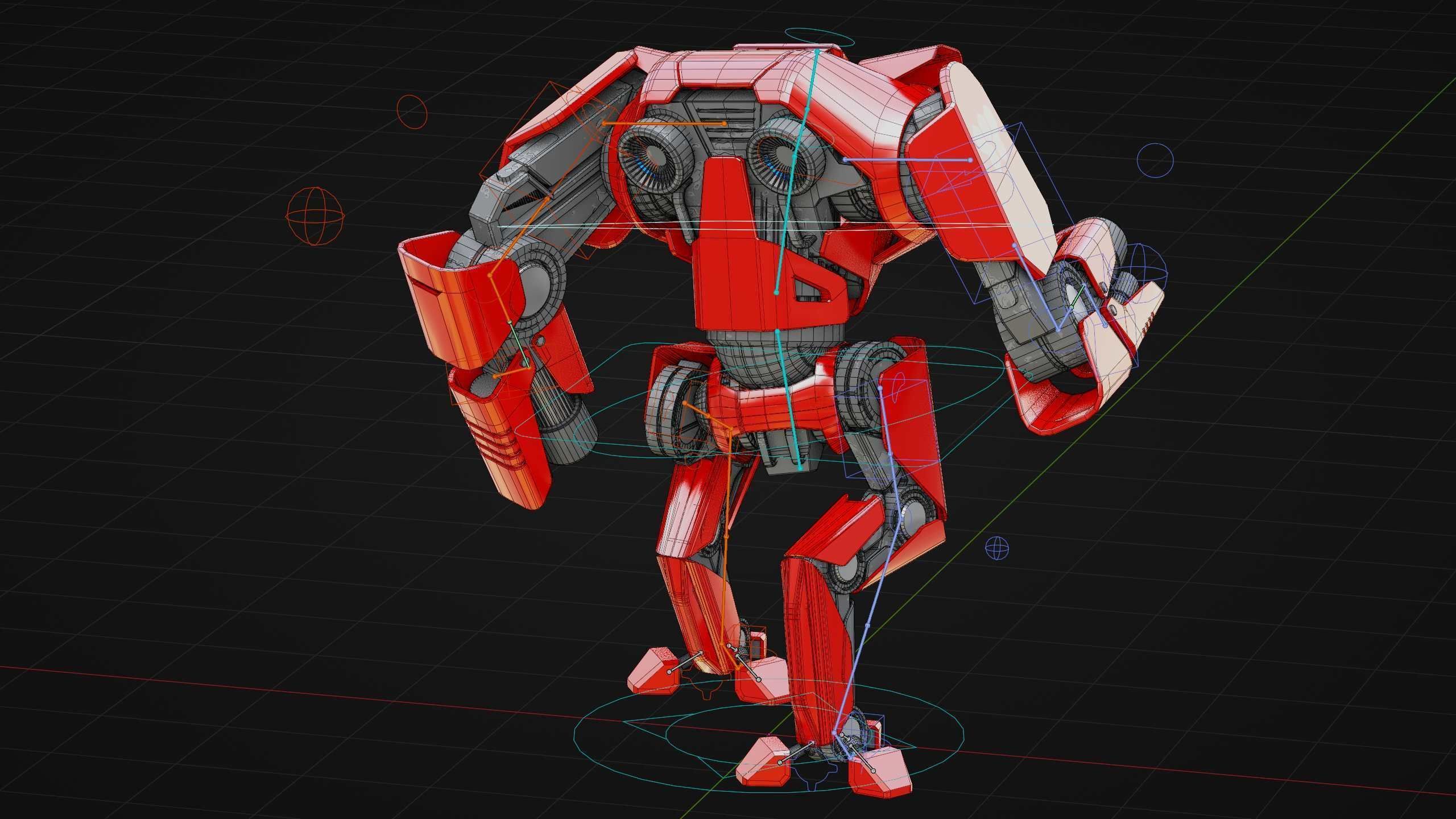 BATTLE DROID  STORM Rigged for Unreal Engine - Unity - MIXAMO 3D model_38