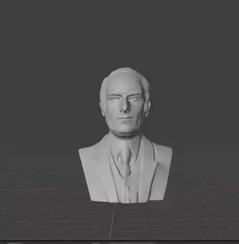 Francis Crick 3D print model