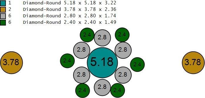 3D Engagement Ring 3D print model_11