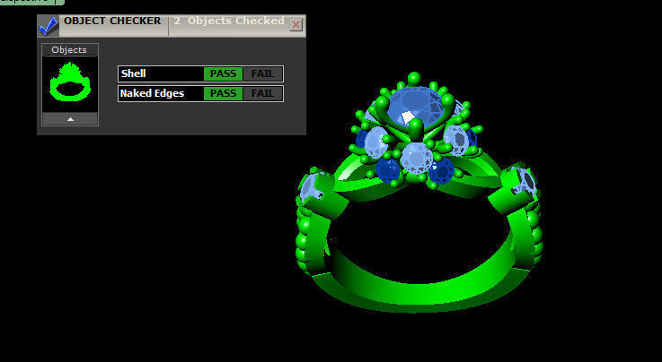 3D Engagement Ring 3D print model_5