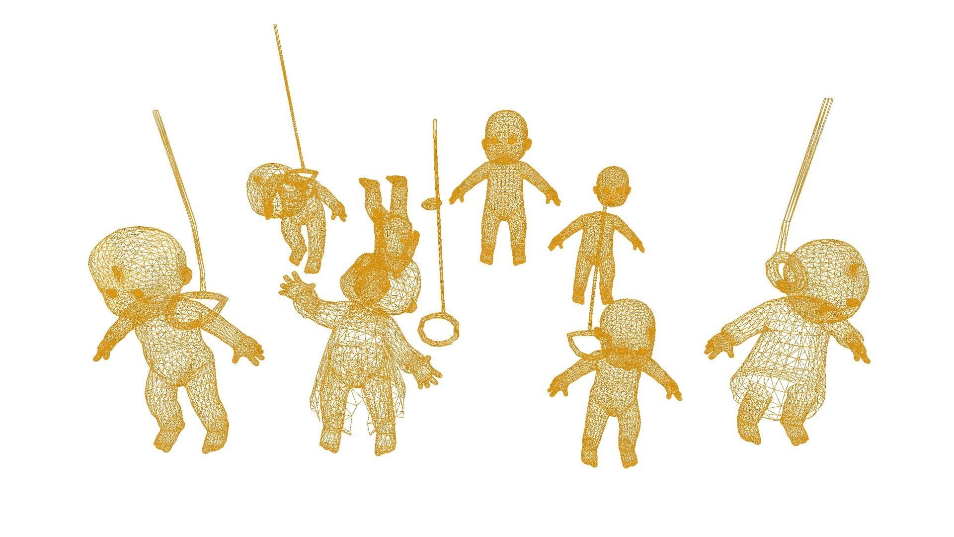 Horror Toys Pack 3D model_6