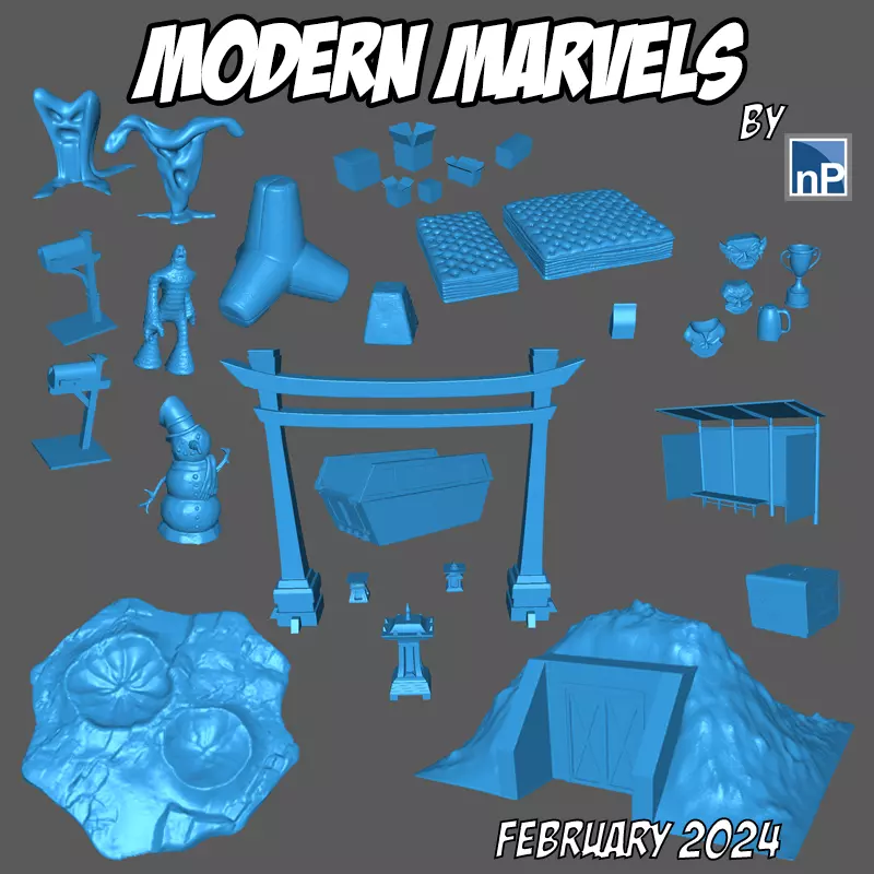 Modern Marvels - February 2024 Patreon Release 3D print model_0