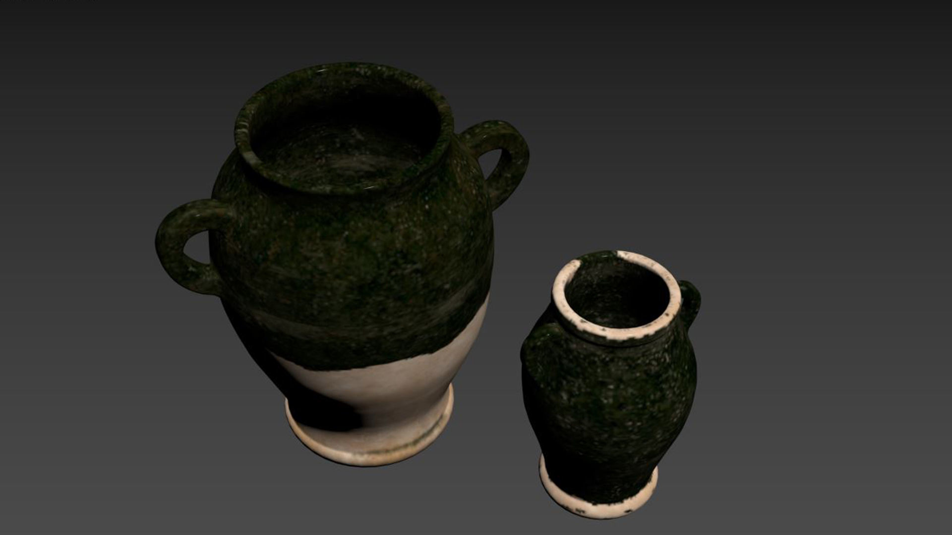 Mesa Handcrafted Terracotta Ceramics Vase Collection 3D model_4