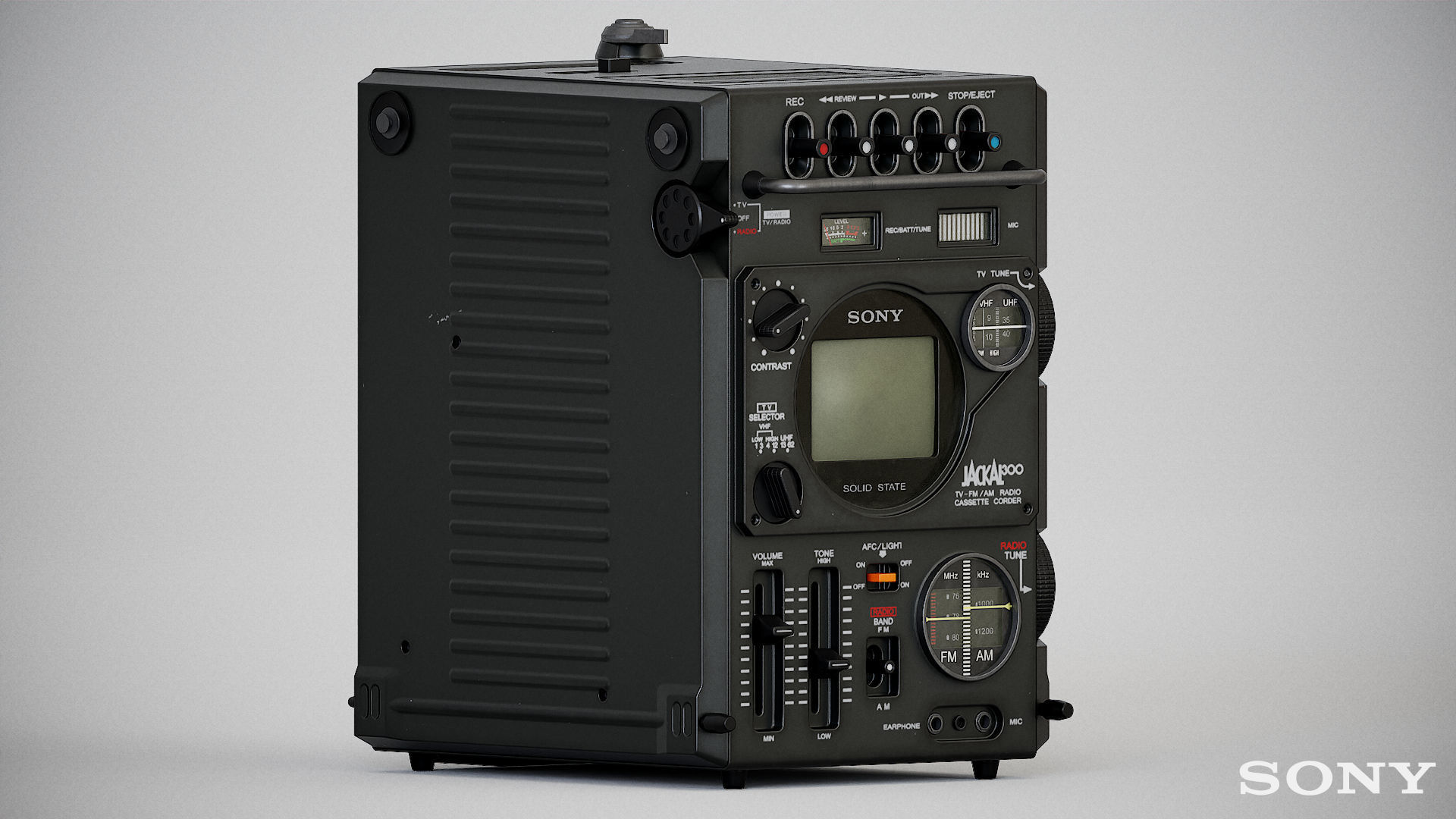 3D model SONY JACKAL 300 VR / AR / low-poly | CGTrader