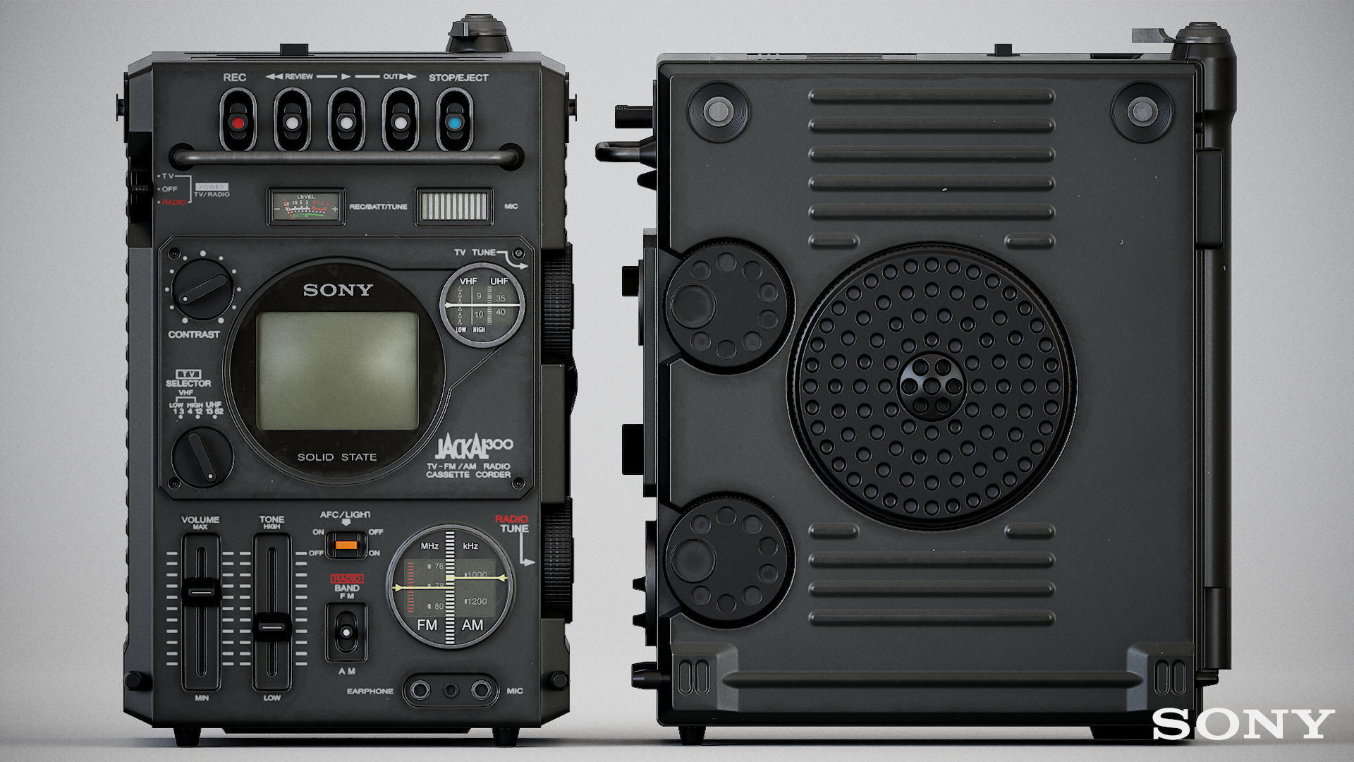 3D model SONY JACKAL 300 VR / AR / low-poly | CGTrader
