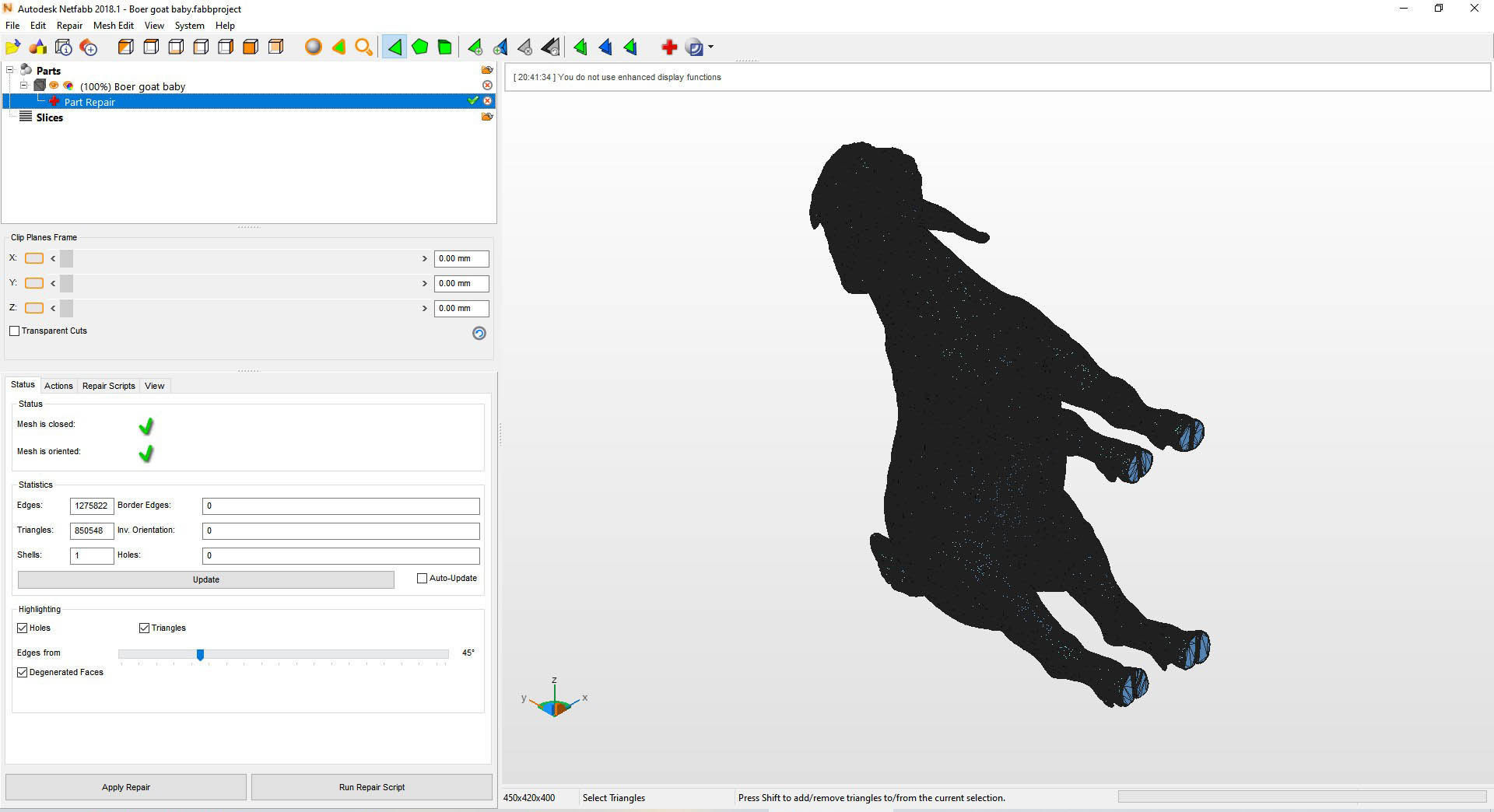 Baby Boer goat 3D print model_10