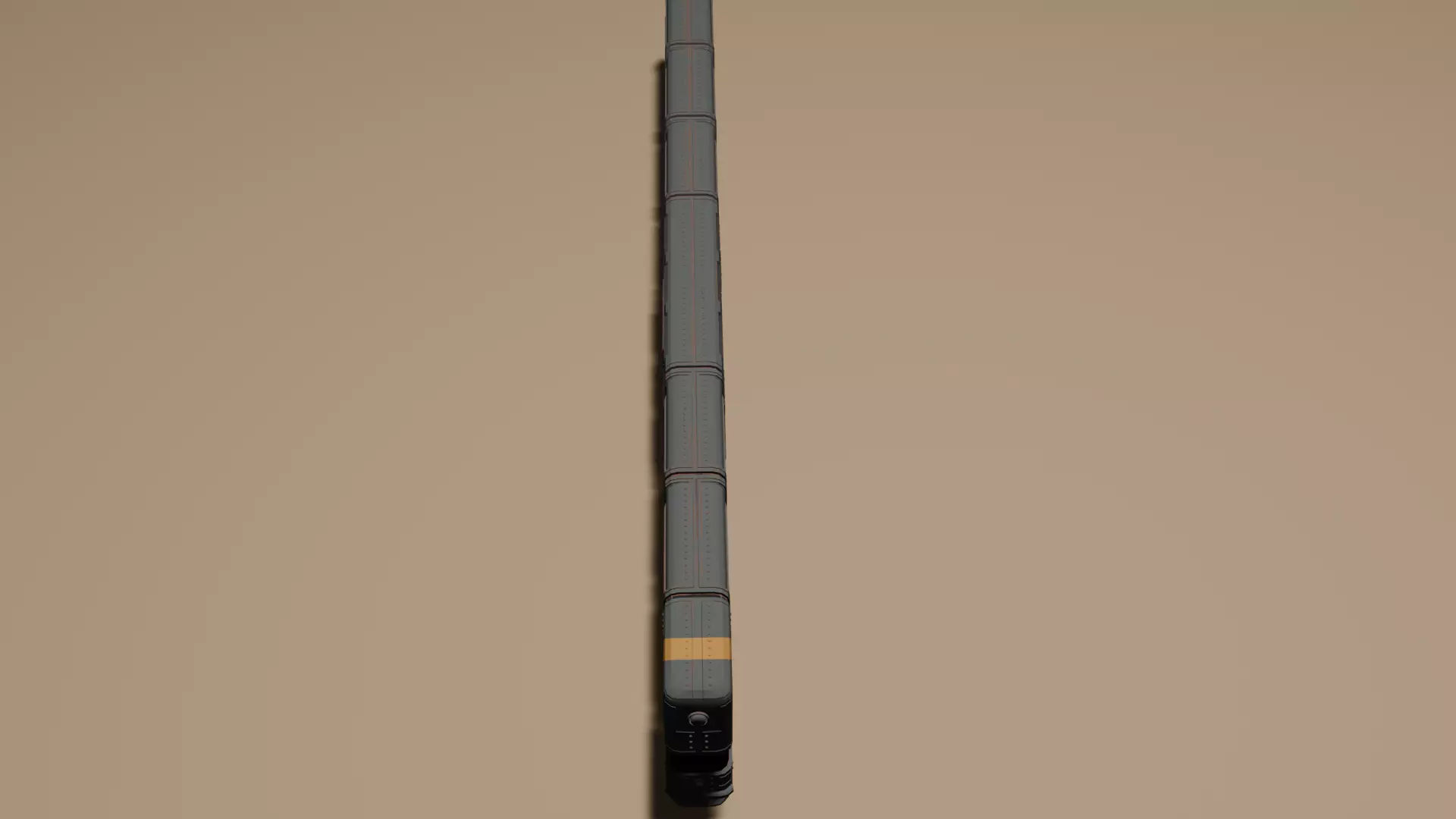 war train  3D model_0