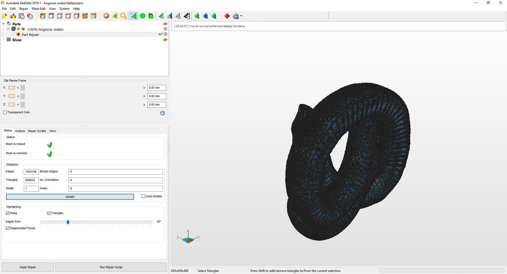 Hognose snakes 3D print model_13