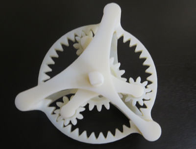 Planetary Gear 3D print model_4