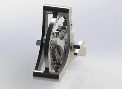 Planetary Gear 3D print model_2