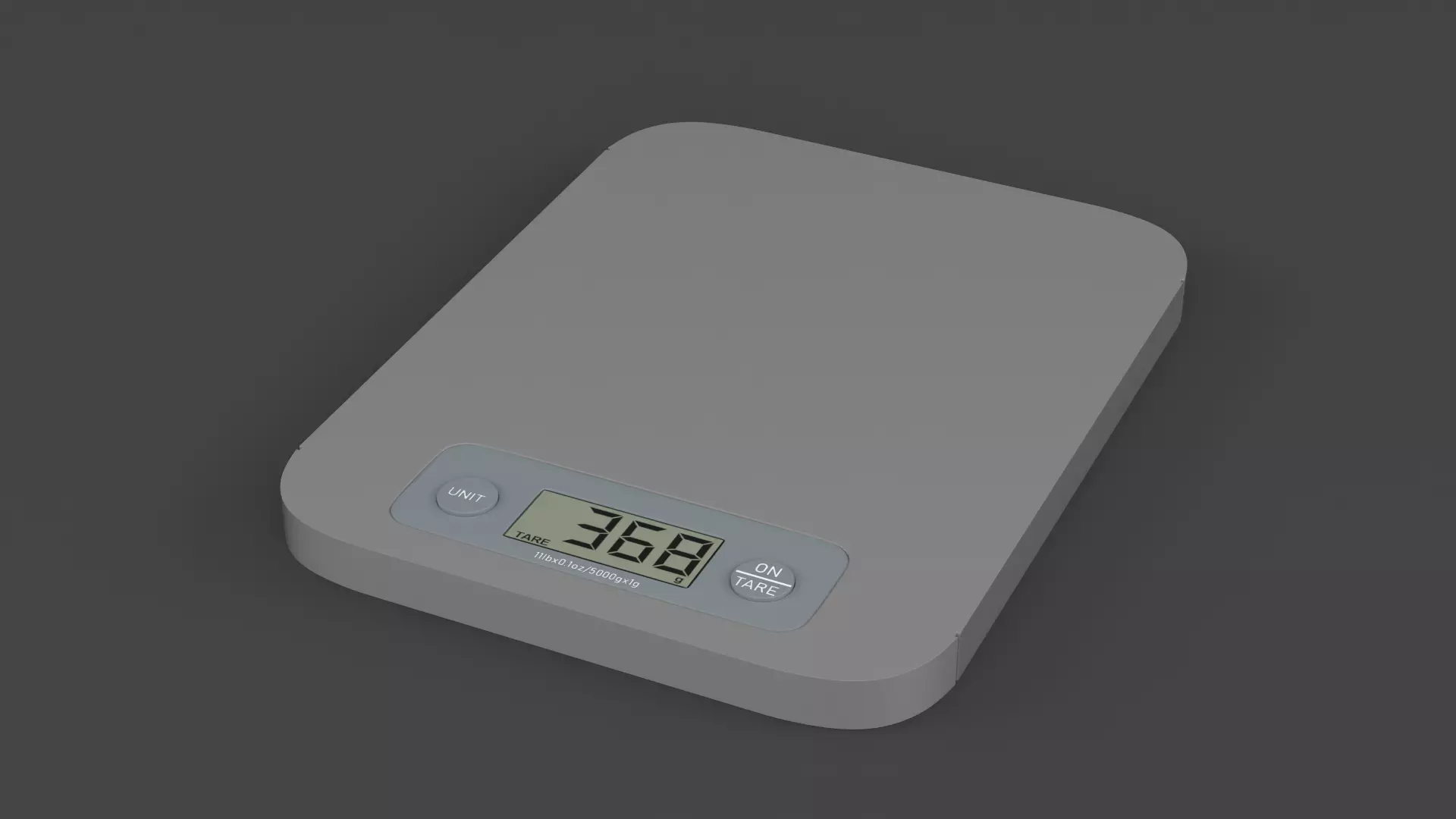 Kitchen Scale 3D model