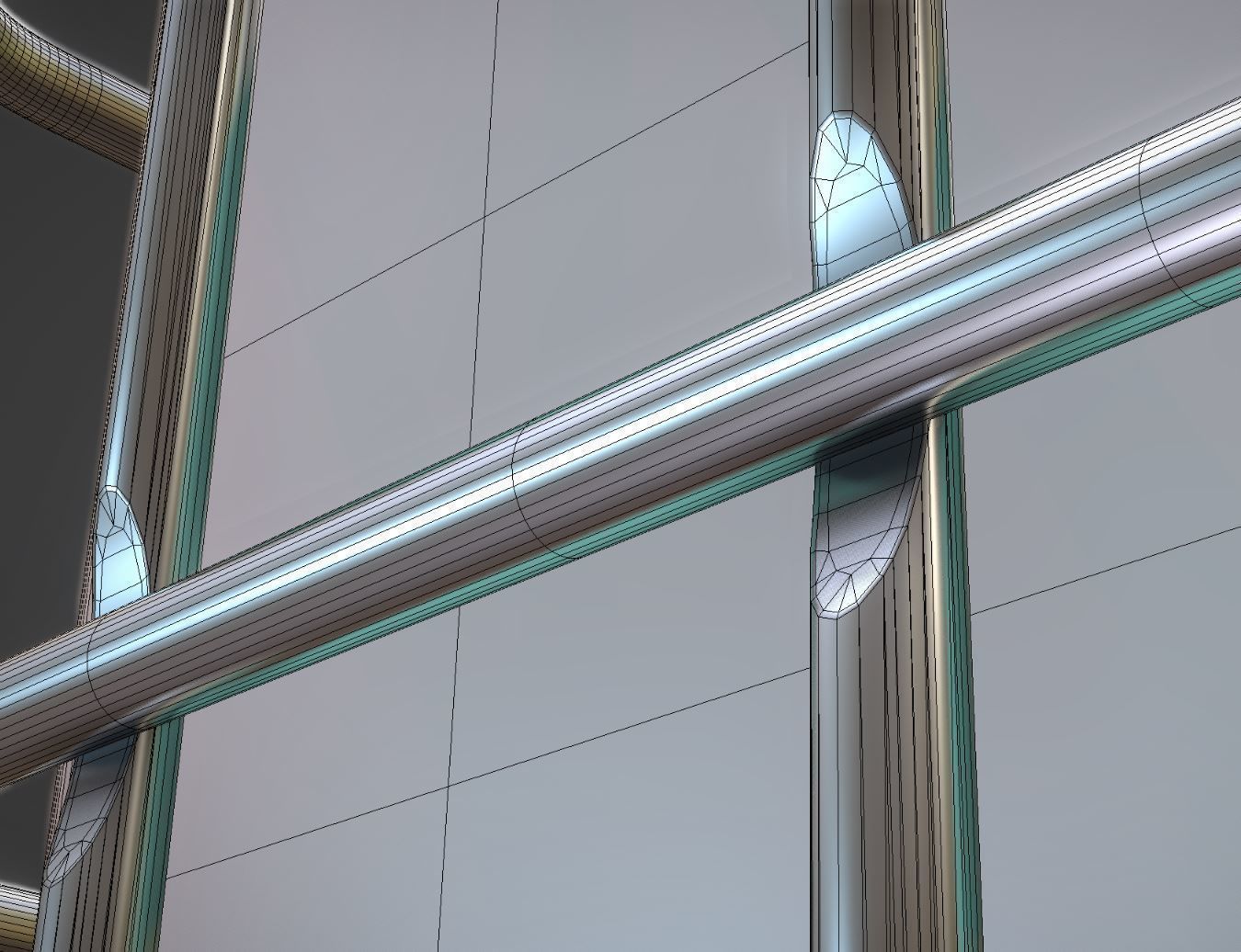 1000 Liter IBC Container High-Poly-Version 3D model_17