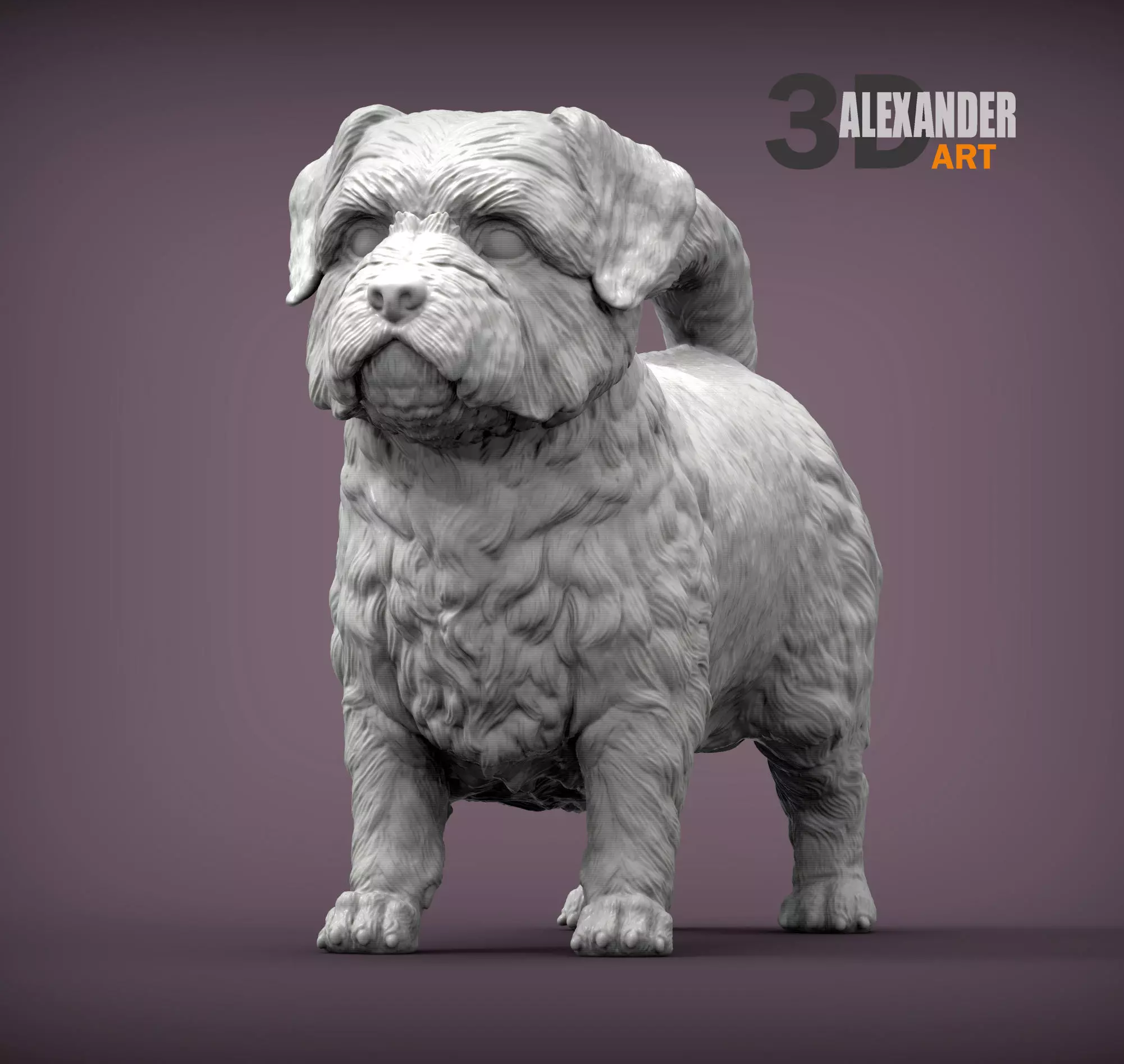 Norfolk Terrier 3D print model