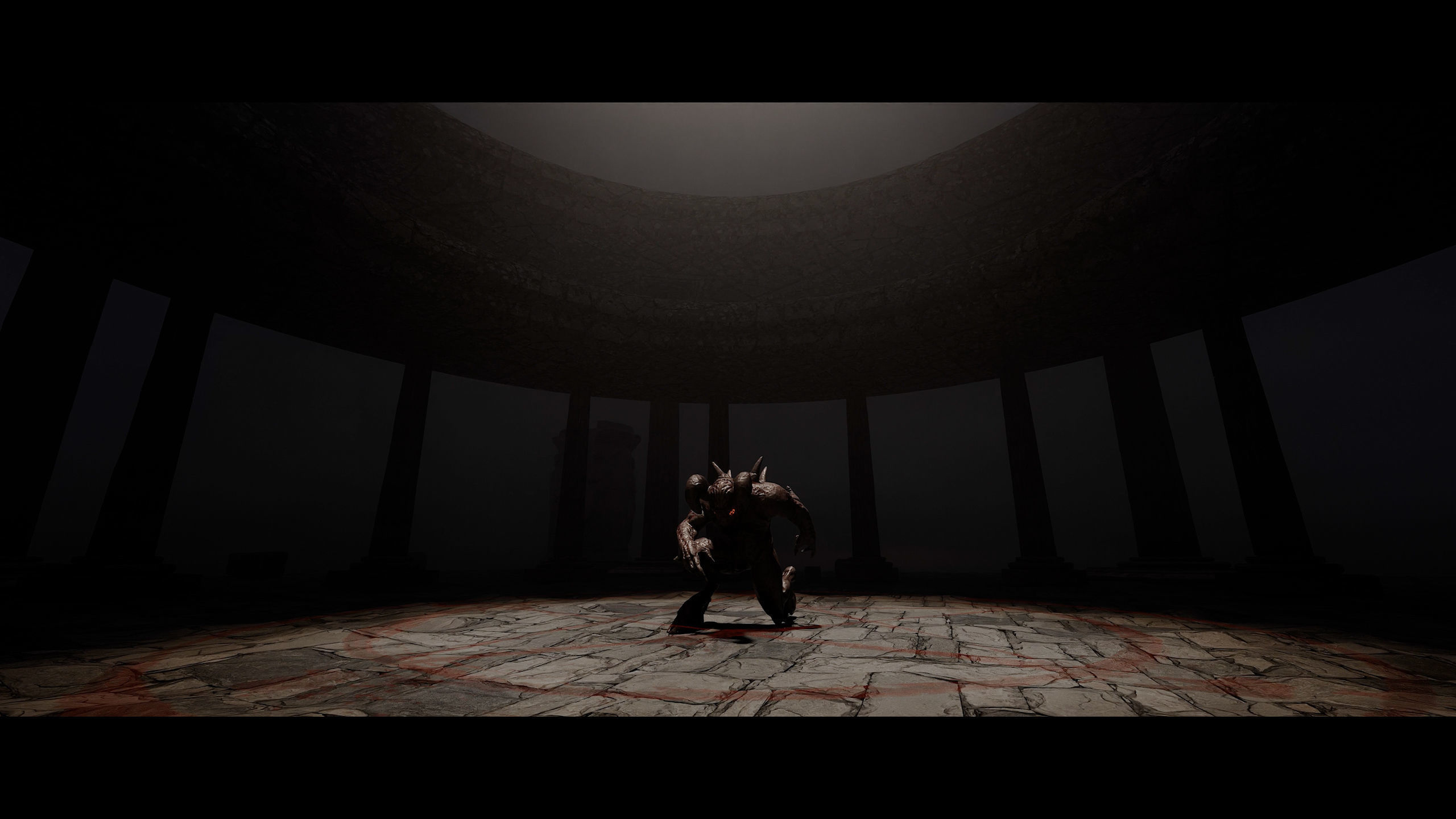 Demon Creature - Shadow Warden Low-poly 3D model_18