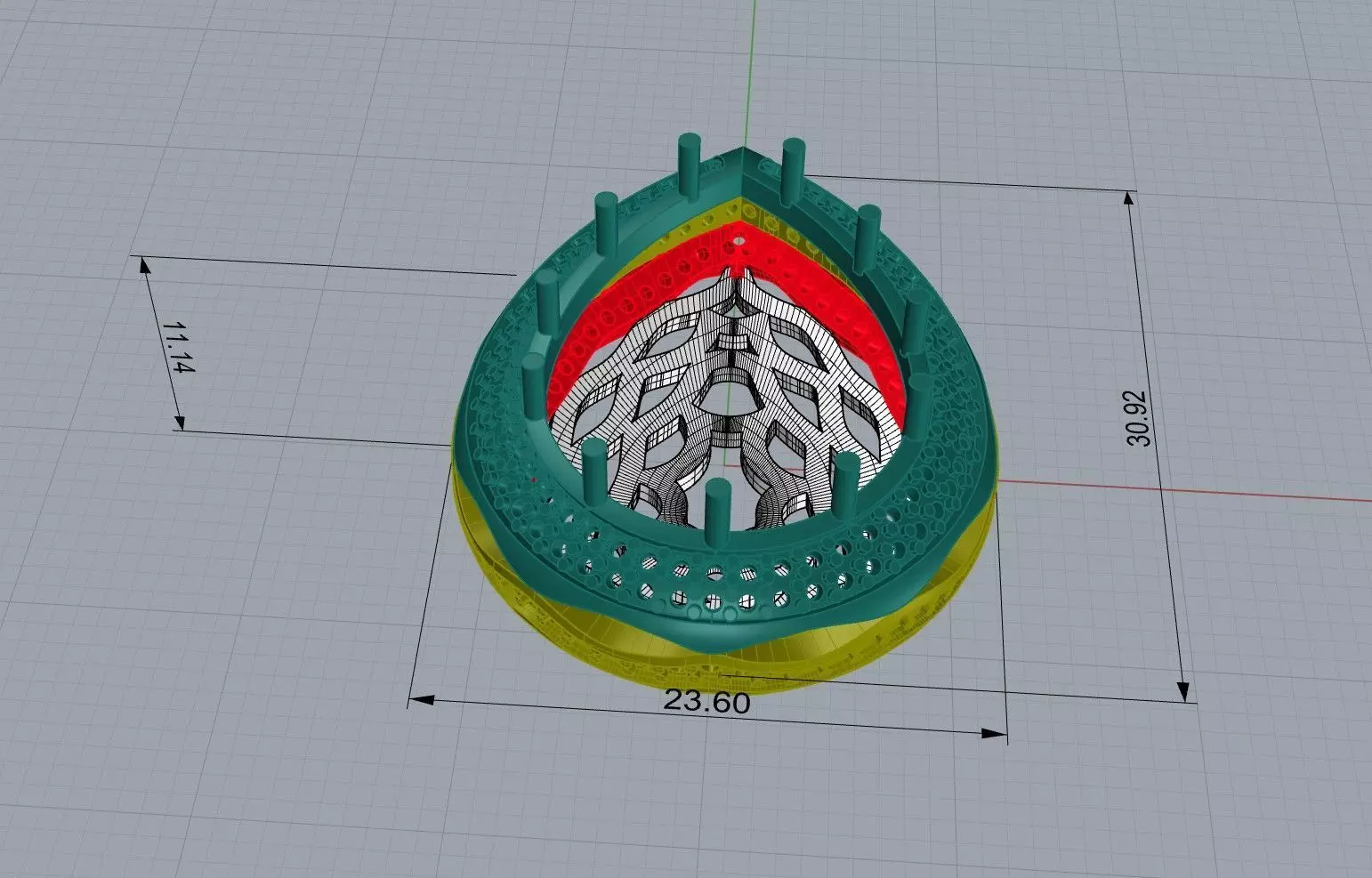 pendant 3D print model_0