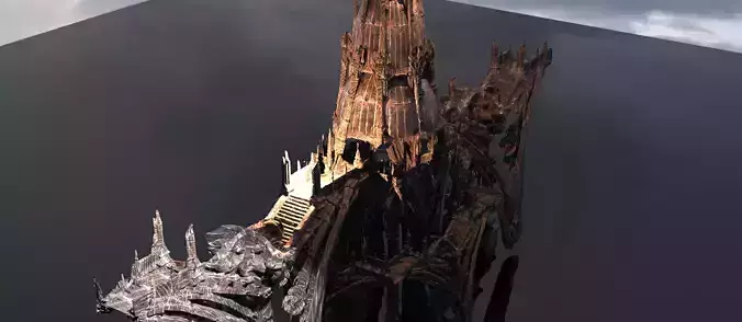 Dark Sect temple walkway 3