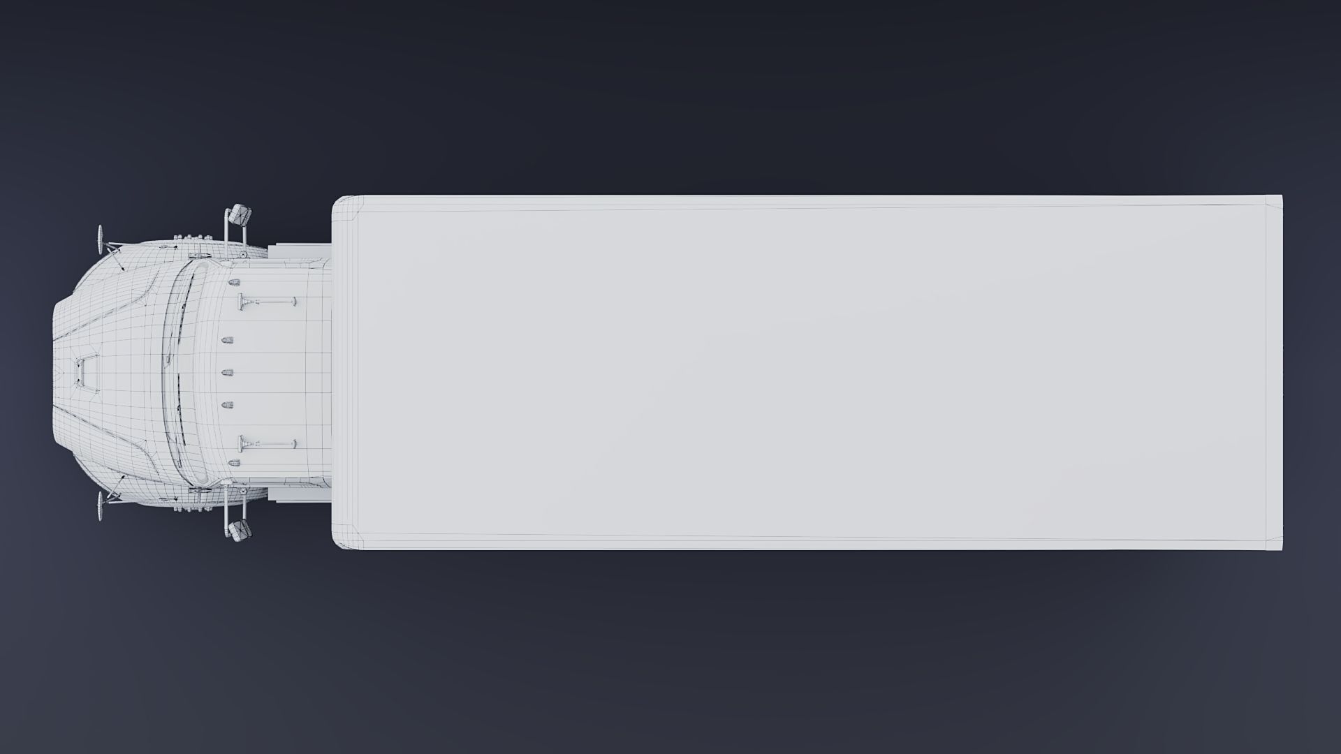 2020 Freightliner M2 106 Box truck Low-poly 3D model_47