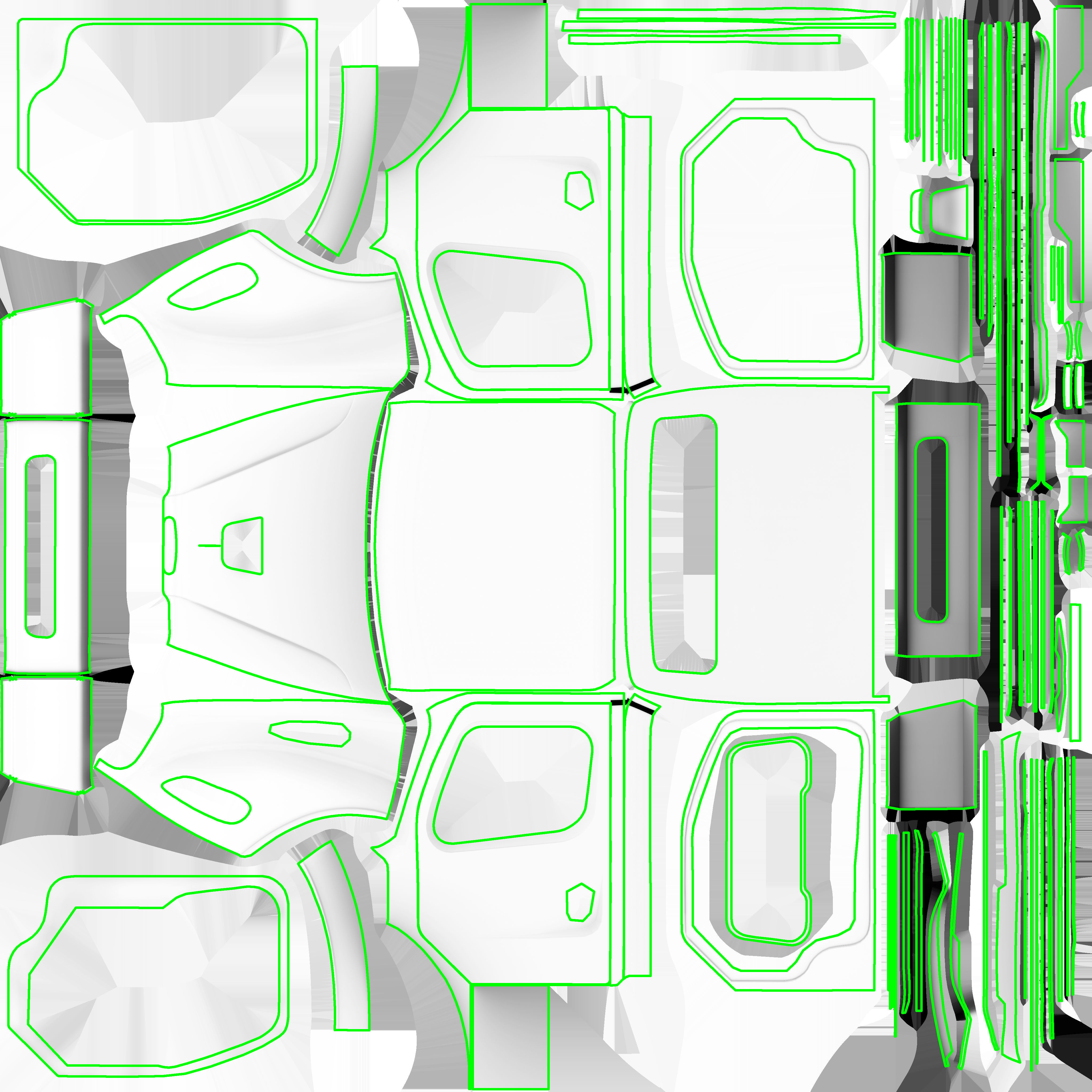2020 Freightliner M2 106 Box truck Low-poly 3D model_62