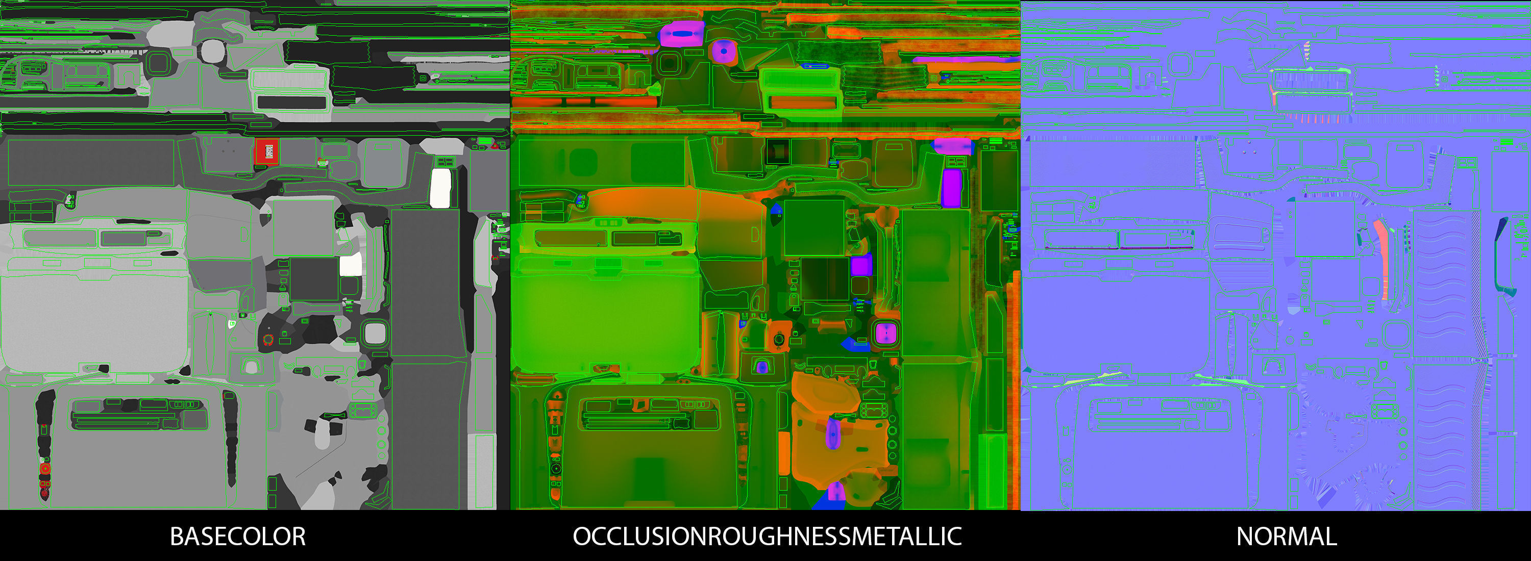 2020 Freightliner M2 106 Box truck Low-poly 3D model_65