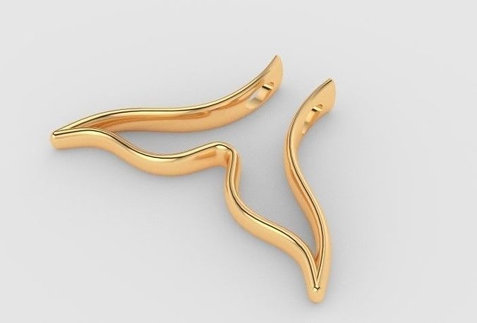 A Whale Tale slider Pendant 3D print model