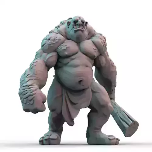Stone Troll  3D print model