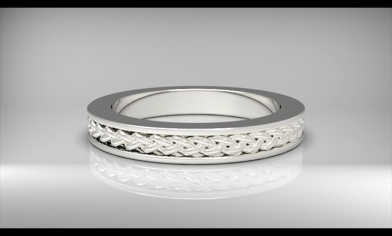 ring for young women 3D print model_1