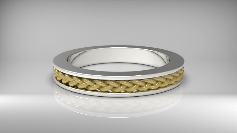 ring for young women 3D print model_4