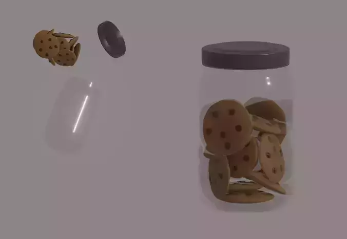 Cookie Jar 3D model