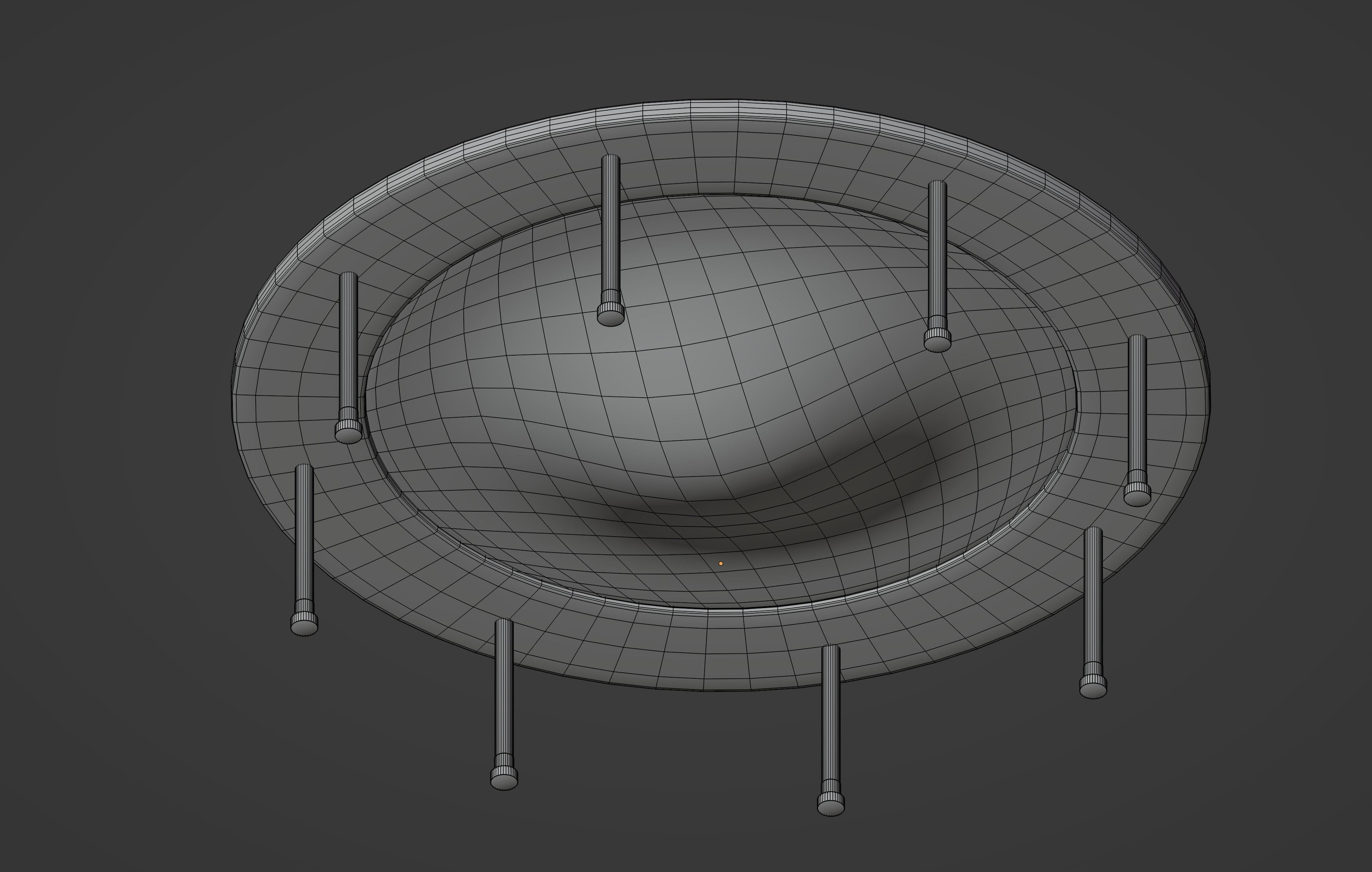 Trampoline 3D model_12